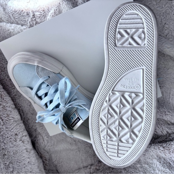 Converse Sky Blue Canvas Sneakers - Picture 5 of 6